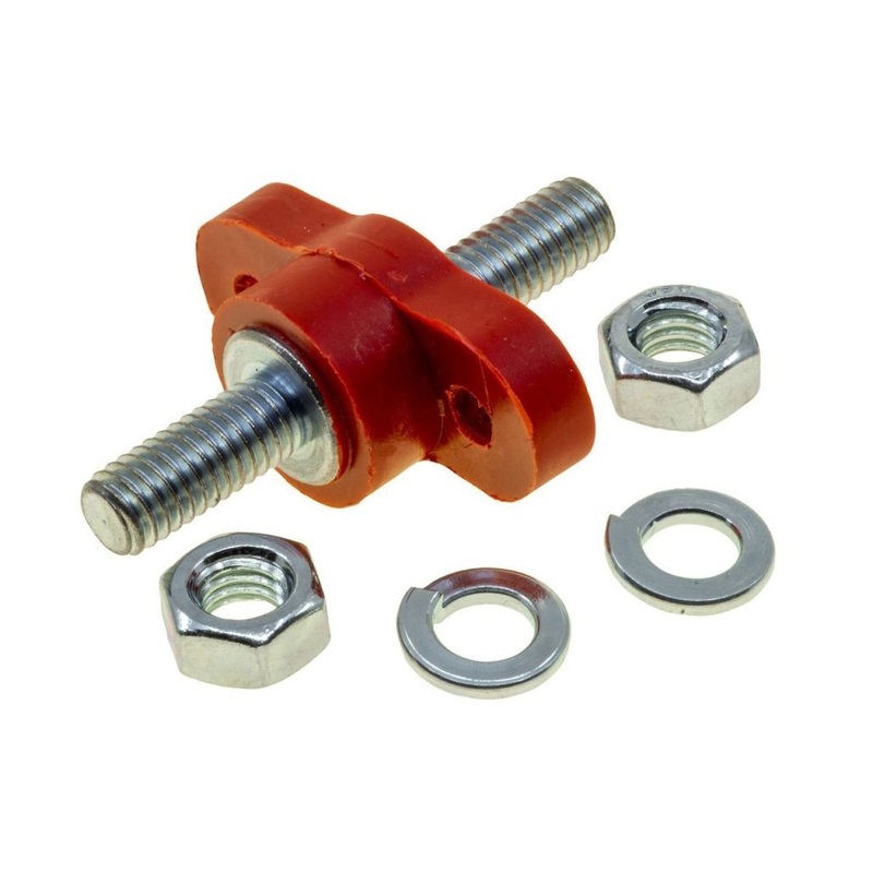 Raceworks Red 250A Bulkhead Stud 3/8″ UNC
