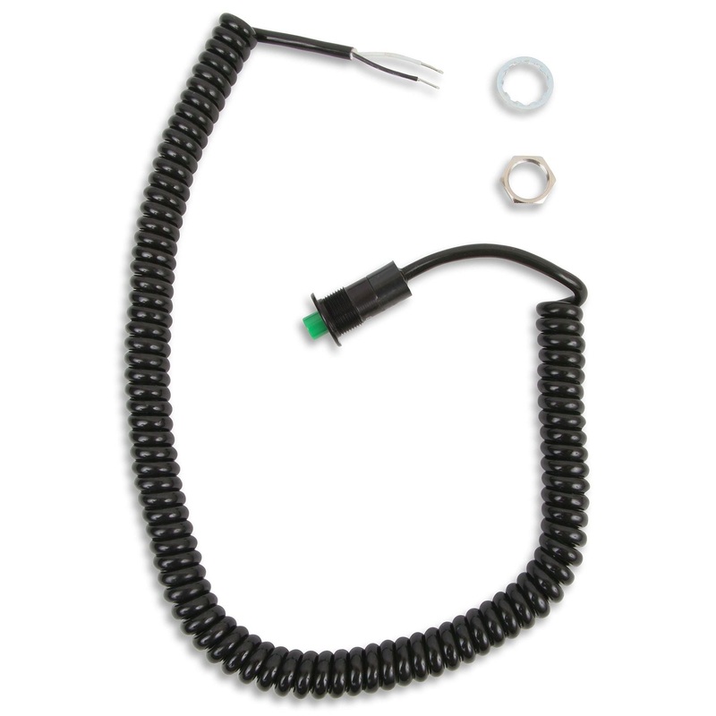 Standard Remote Switch, Green Button With Spiral Cord