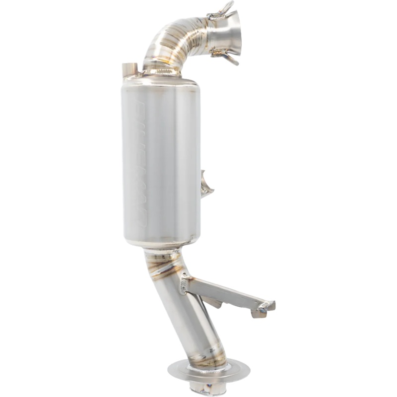 Bikeman Performance Powder Lite Slip-On Muffler – Titanium 02-330PL-TI