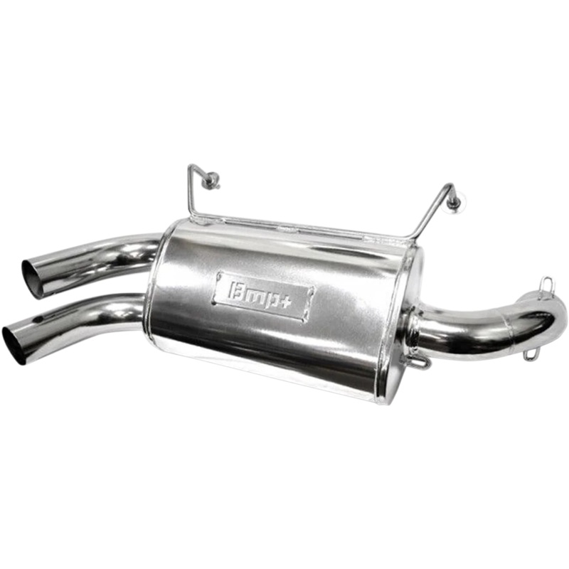 Bikeman Performance Double Barrel Exhaust System – Ceramic Chrome 08-310-C