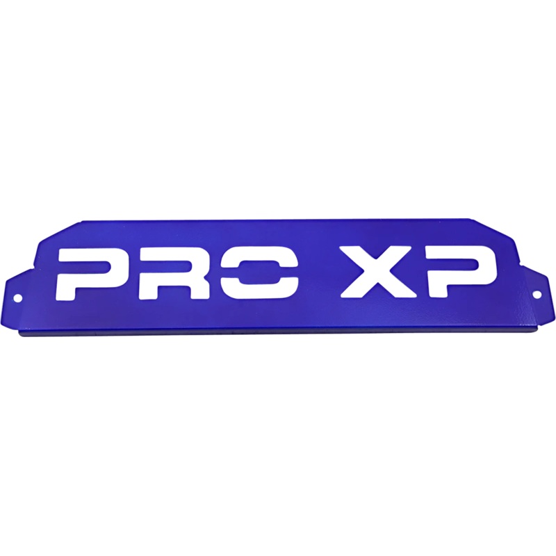 Bikeman Performance RZR Pro XP Exhaust Plate – Blue 17-325-BL