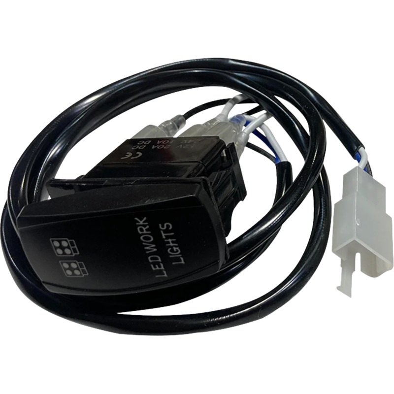 Brite-Lites Rocker Switch w/ Connector – Cube Light BL-WHSW2