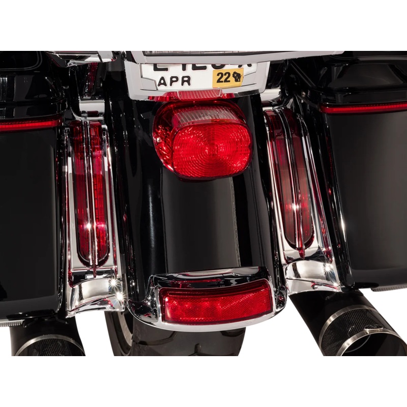 Ciro Filler Panel Lights – Red/Chrome 40050