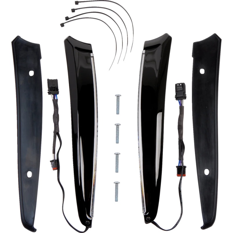 Ciro LED Windshield Trim – Black – FLTR 11051