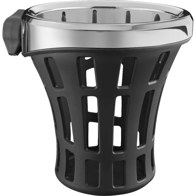 Ciro Drink Holder – Gen 2 – Big Ass – Chrome – Passenger – Chrome Mount 55822