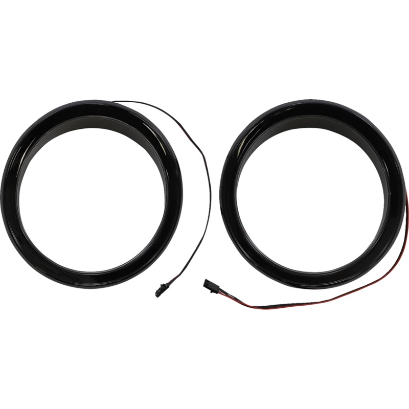 Ciro Front Speaker LED Accent – Black 42101