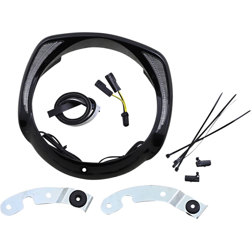 Ciro Headlight Bezel – Black 45201