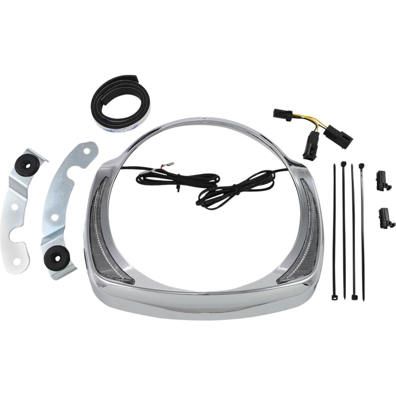 Ciro Headlight Bezel – Chrome 45200