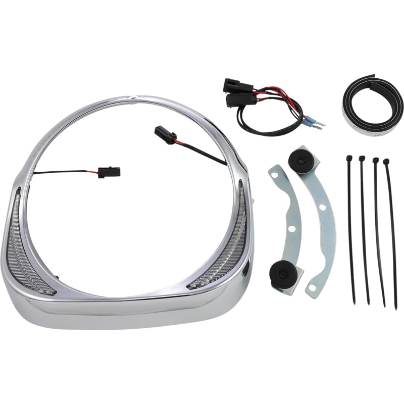 Ciro Headlight Bezel – Chrome 45210