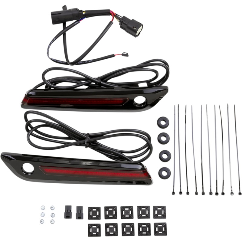 Ciro Hinge Covers – Red/Black 40171