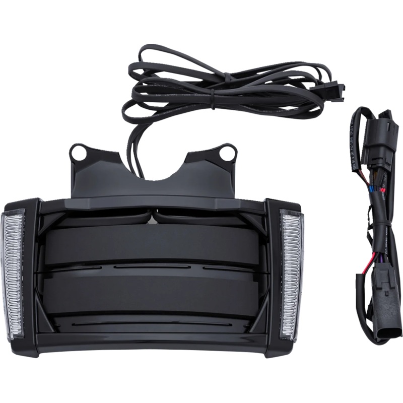 Ciro License Plate Frame – Black – Smoke 40303