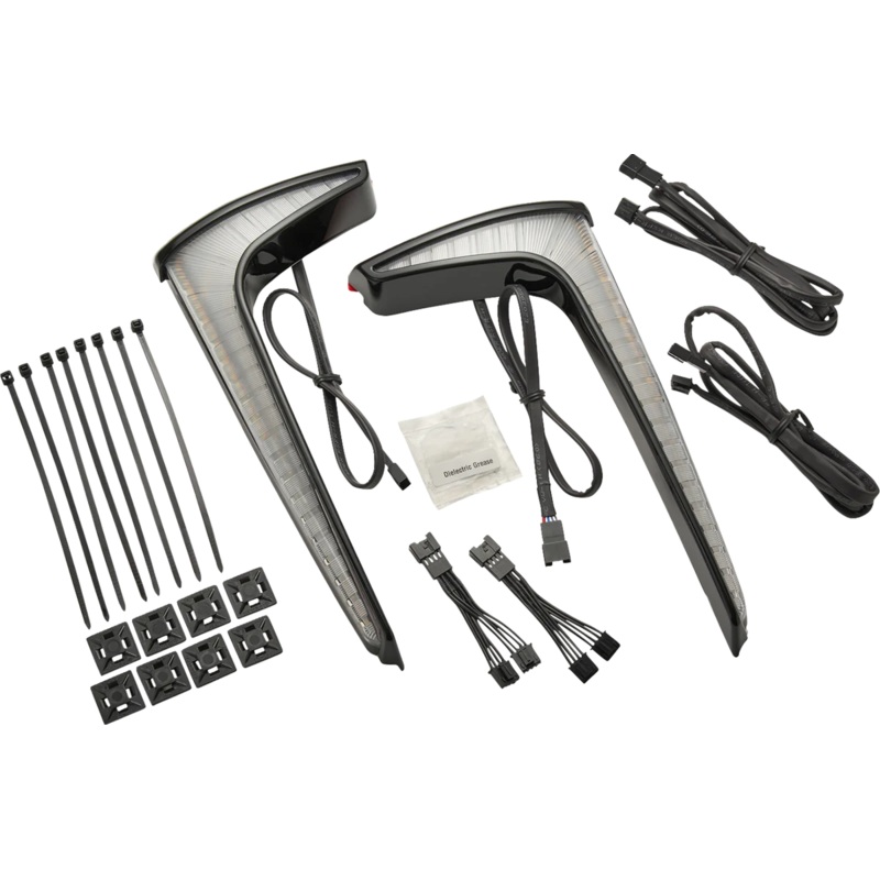 Ciro Lights – Lower Fairing – Black – Indian 46801