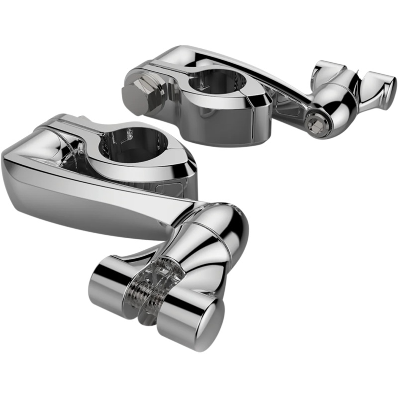 Ciro Pinless Clamp – Chrome – 4″ Extension 60004