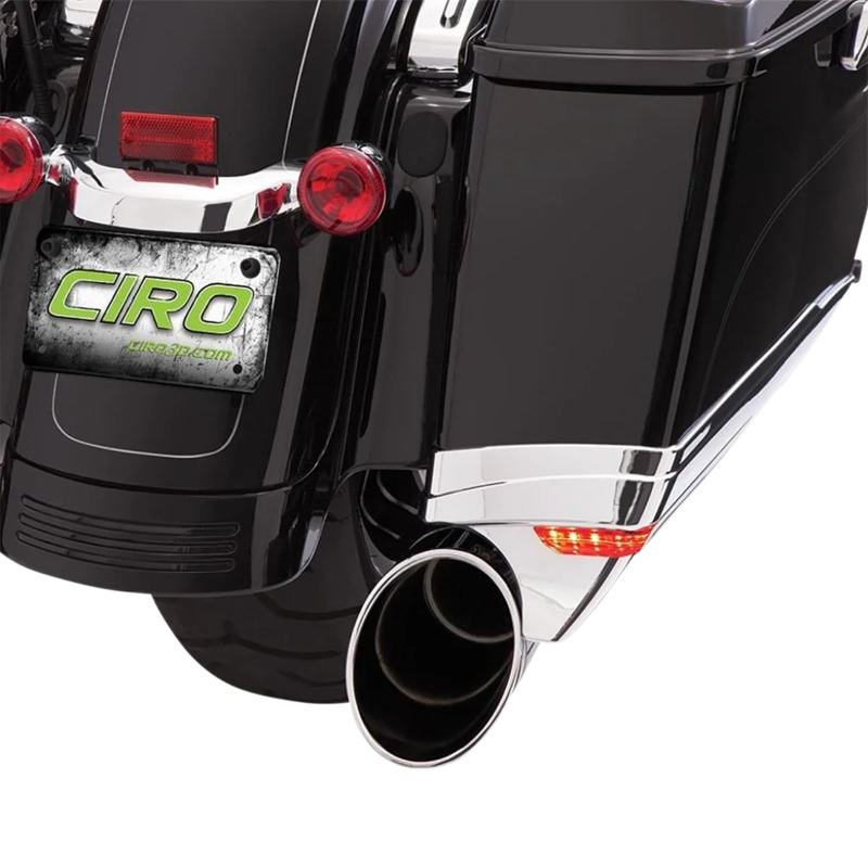 Ciro Saddlebag Extensions – ’14-’21 – Chrome 40110