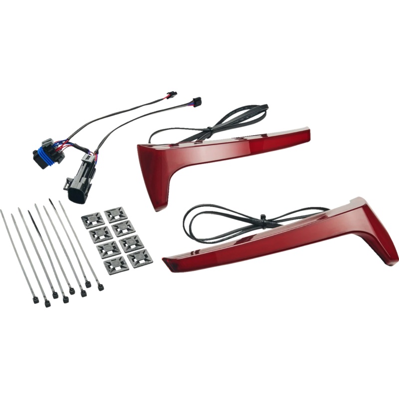 Ciro Saddlebag Light – Red Lens – Indian 4R010