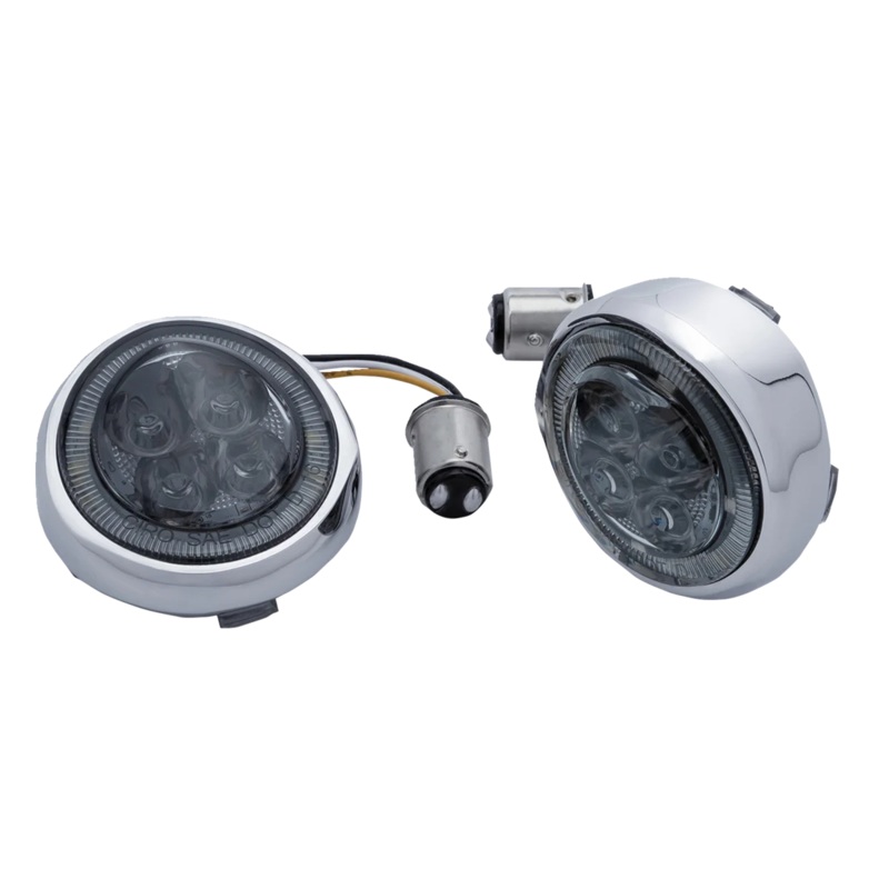 Ciro Signal Insert – Front – Chrome – Smoke 45600