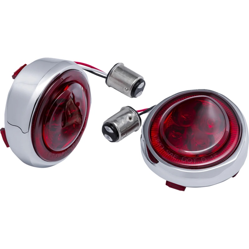 Ciro Signal Insert – Rear – Chrome – Red 45700