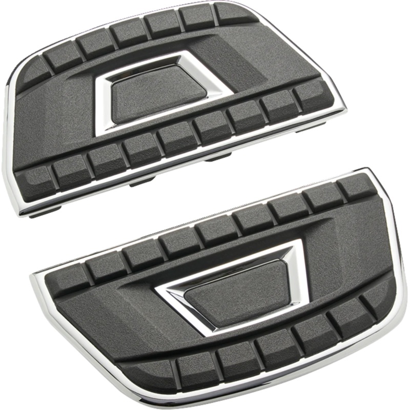 Ciro Chicane Floorboard Inserts – Passenger – Chrome 61800