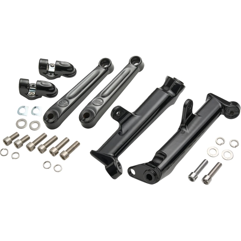 Ciro Frame Mounted Adjustable Highway Peg Mount – Extended – Black 60621