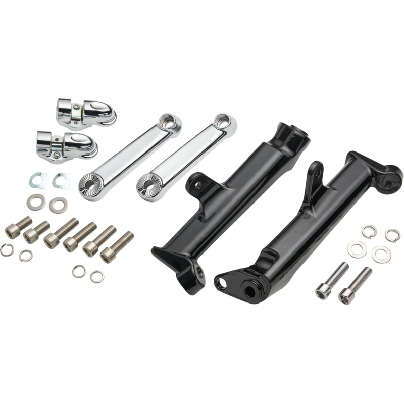 Ciro Frame Mounted Adjustable Highway Peg Mount – Standard – Chrome 60101