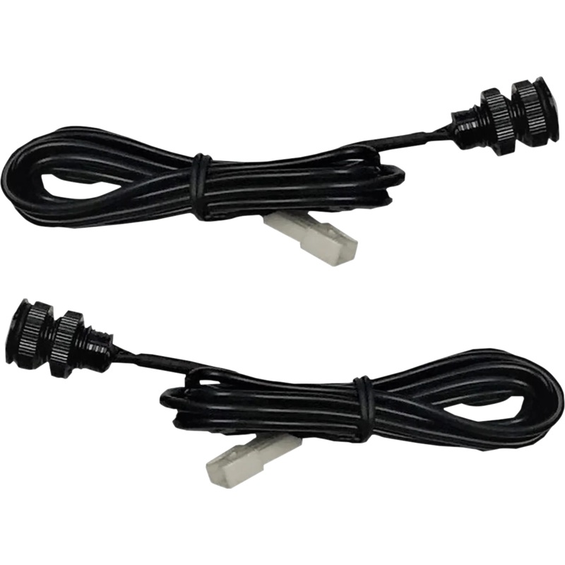 Custom Dynamics LED Lights – Red – Polished CD-BOLT-R2-P