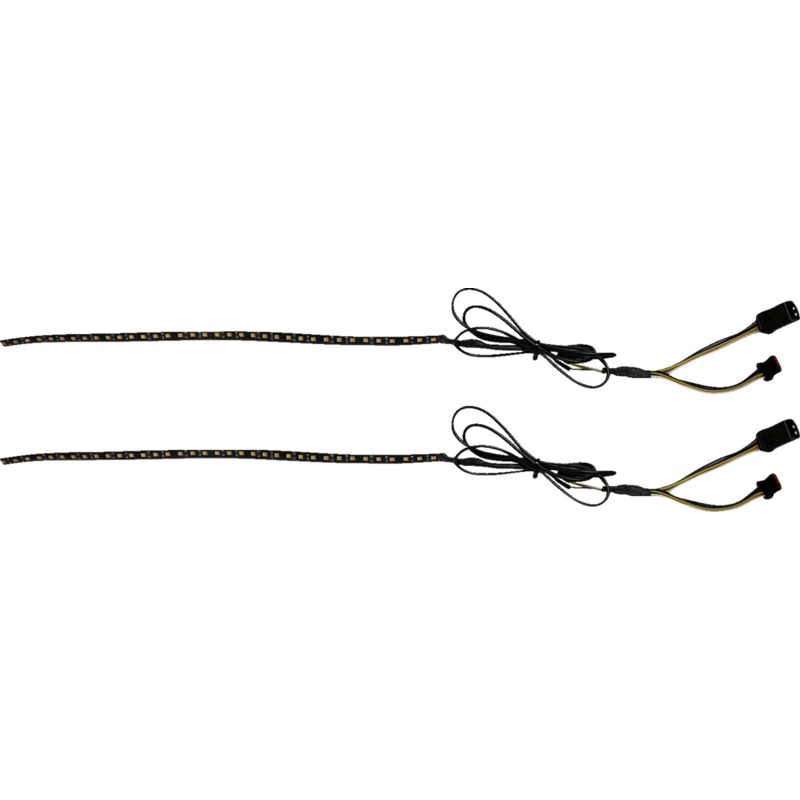 Custom Dynamics Dual Color Light Strips – Fairing – Amber/White CD-LED-36-AW