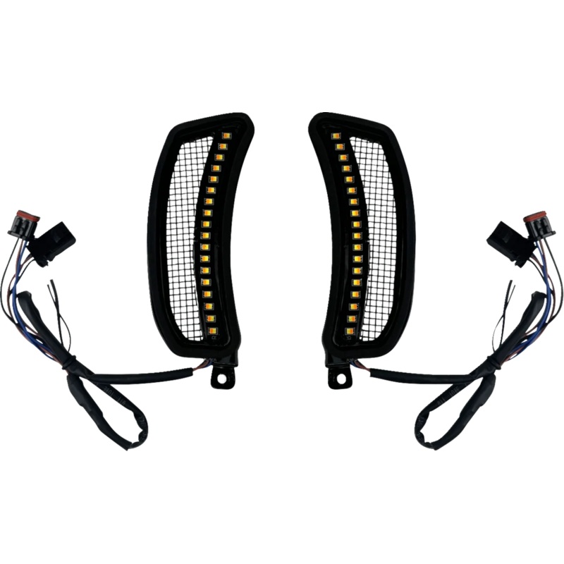 Custom Dynamics Fairing Vent Light – Amber/White CD-LRST-VENT-B