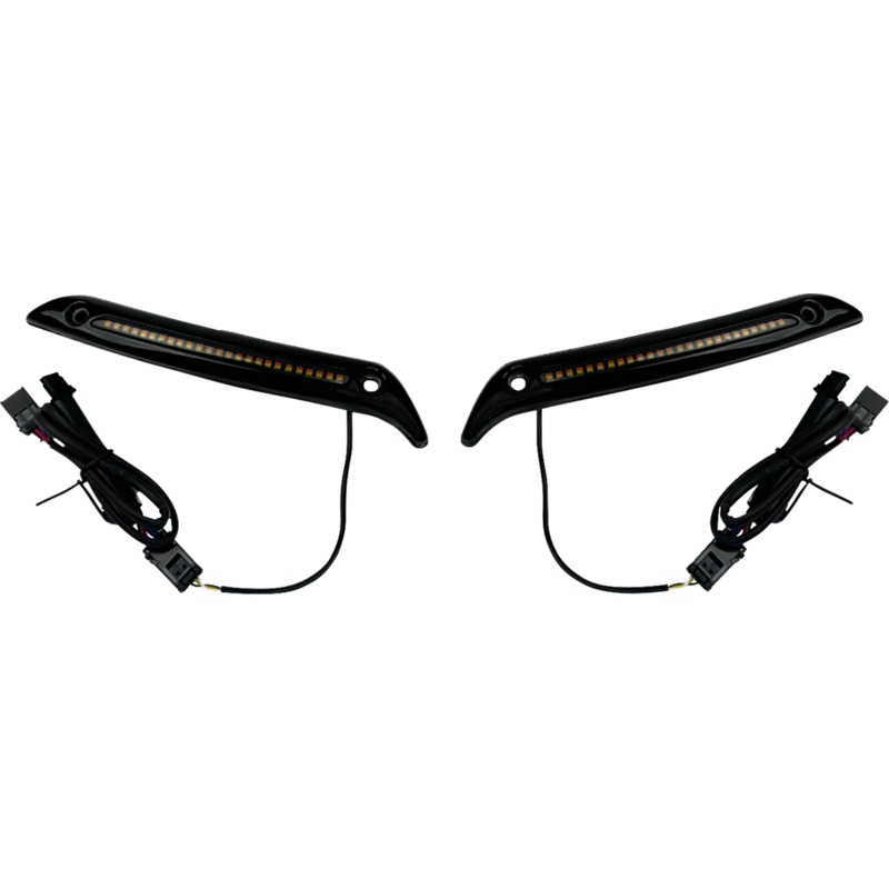 Custom Dynamics LED Windshield Trim – Dark Bronze CD-LRST-WT-D