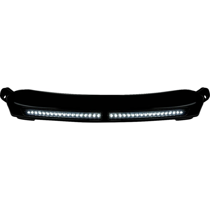 Custom Dynamics LED Windshield Trim – Gloss Black CD-RG-CV-W-B