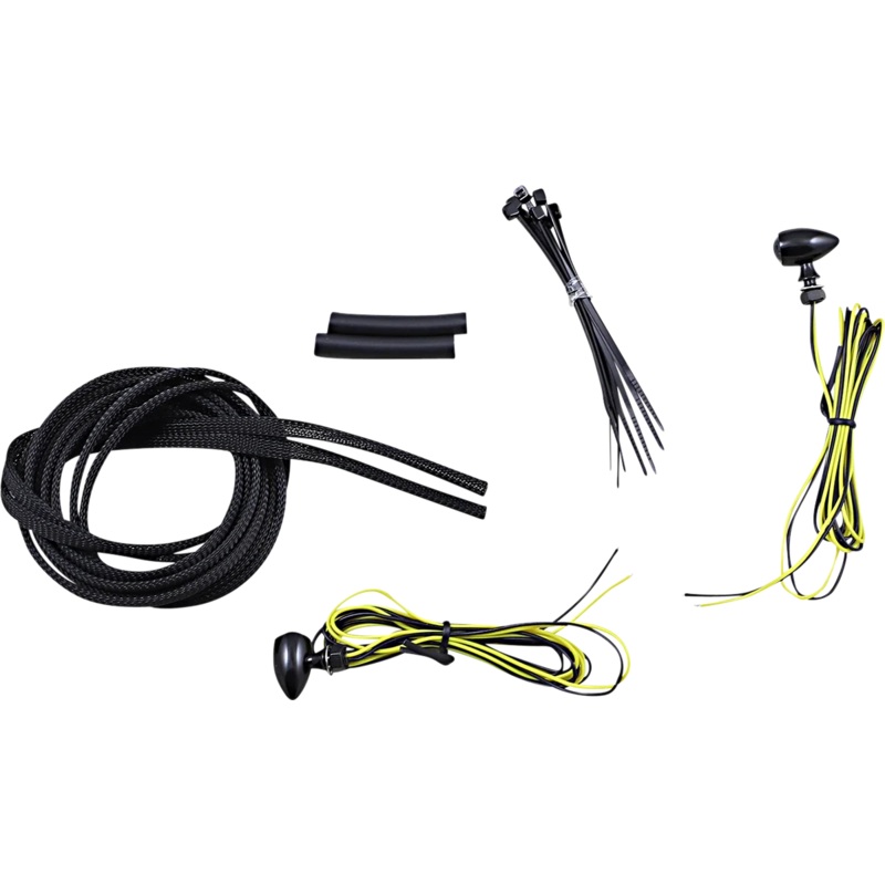 Custom Dynamics Micro Turn Signals – Amber – Black CD-MICRO-A-B