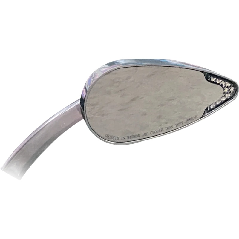 Custom Dynamics Mirrors – Side View – with LED Turn Signals – Chrome CD-MIR-PLUG-C