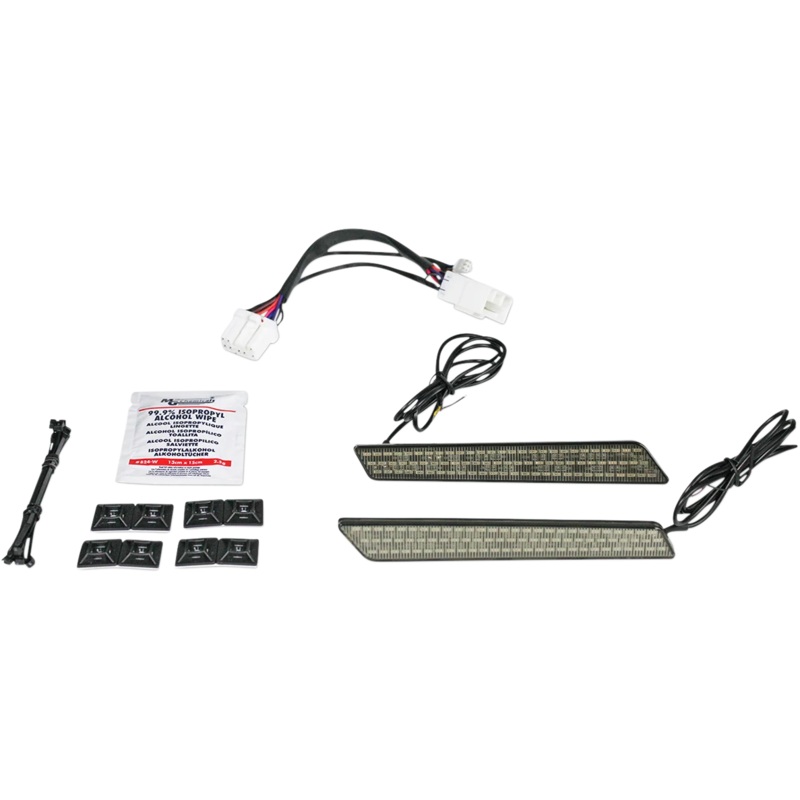 Custom Dynamics Saddlebag Latch Lights – ’97-’13 – Smoke CD-LATCH-HD-S