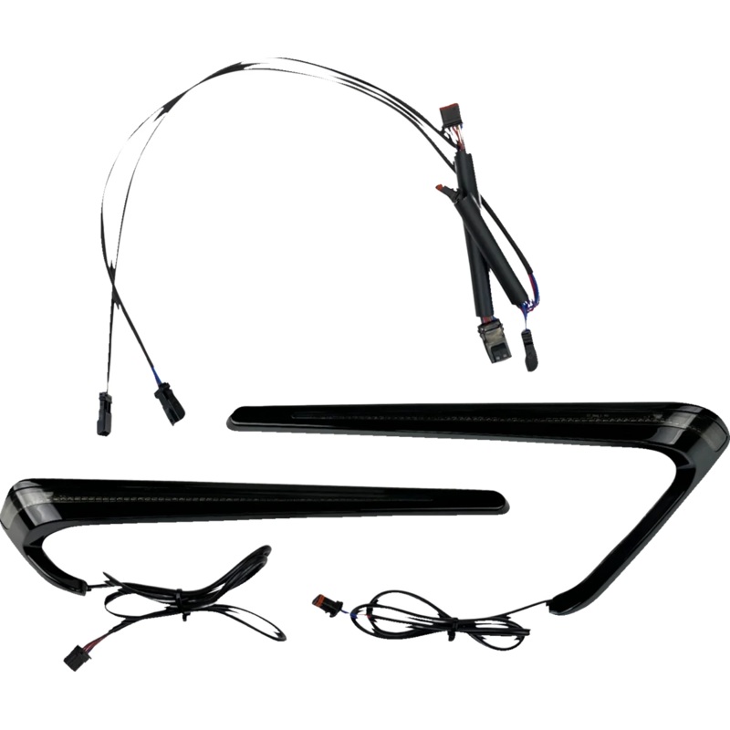 Custom Dynamics Saddlebag Lights – LED – Smoke Lens CD-LRST-BAG-SB