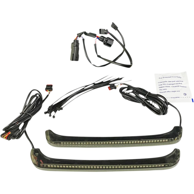 Custom Dynamics Saddlebag Lights – Smoke Lens CD-LPDC-BCM4-S