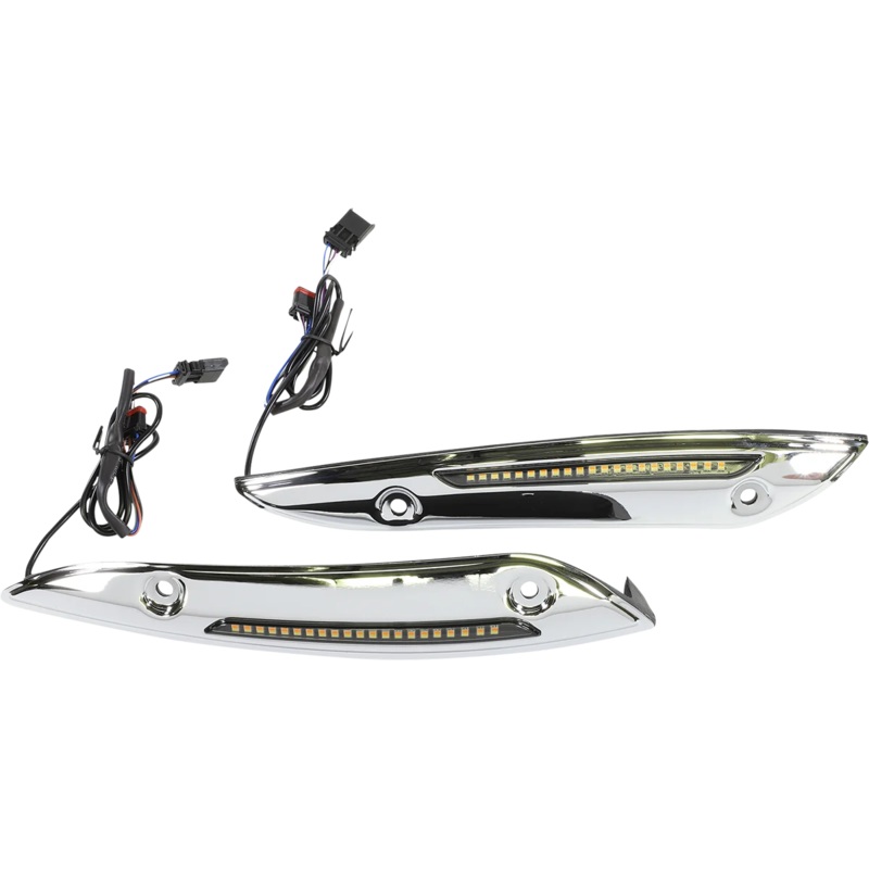 Custom Dynamics Windshield Trim – Chrome CD-RG-WT-AW2-C