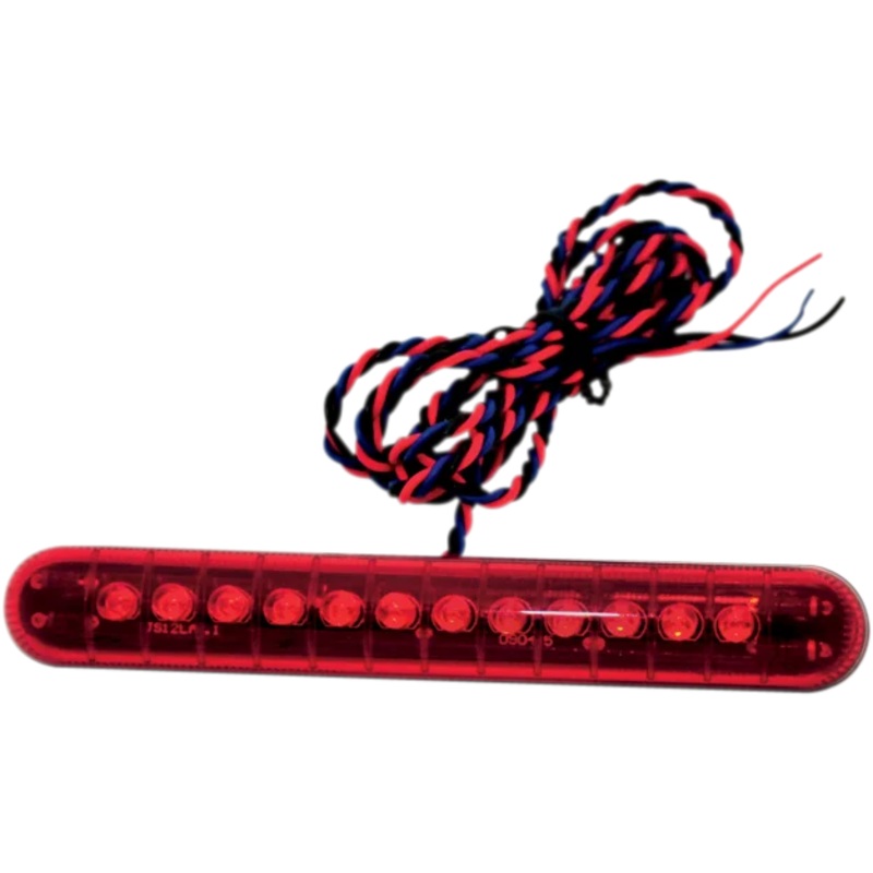 Custom Dynamics Dual Intensity LED Light Bar – Non-Sequential with Flashing Brake – Red LB03