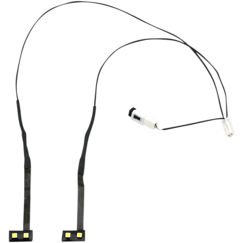 Custom Dynamics Fairing Vent Trim LED Light HD-VENT-LED-WHT