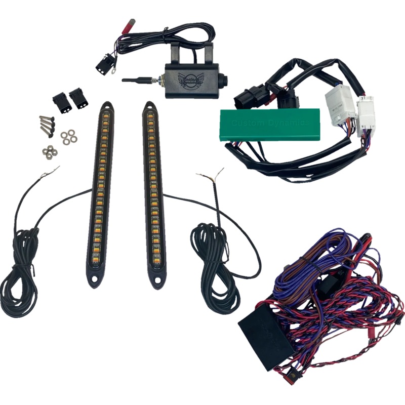 Custom Dynamics LED Turn Signals – Front/Rear – Talon CD-SXS-TA