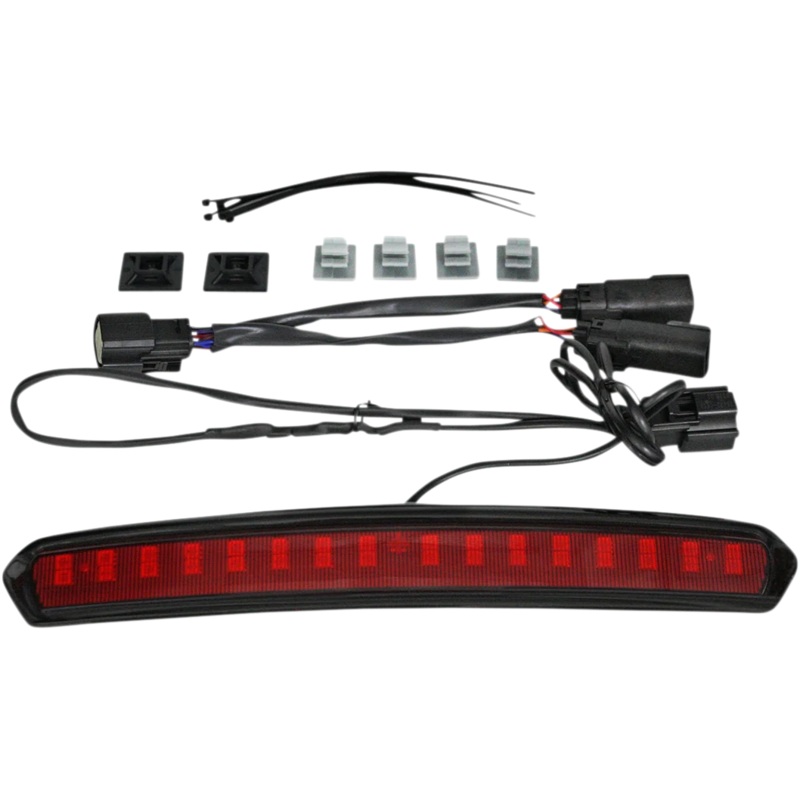 Custom Dynamics Tour Pack Lid Light – Black/Red CD-TP-LID-BR