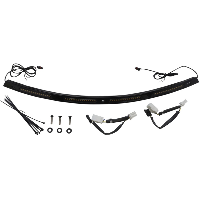 Custom Dynamics Windshield Trim – Black CD-WT2-01-B