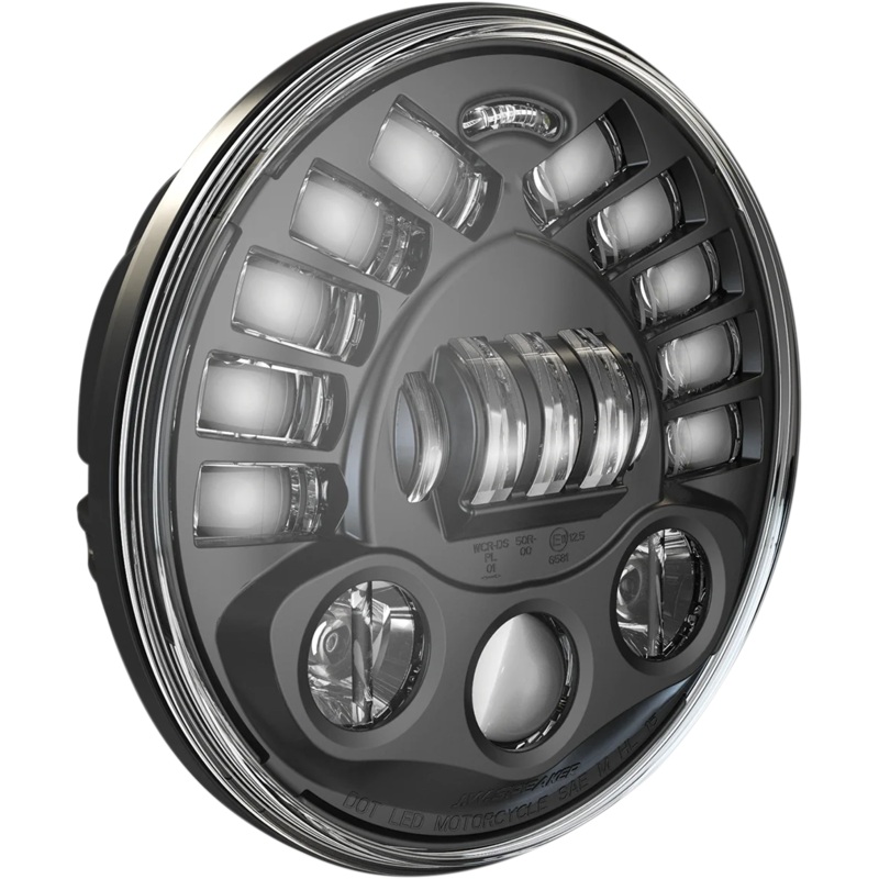 Custom Dynamics Adaptive Headlight with Mount – Black PB-7PA-B