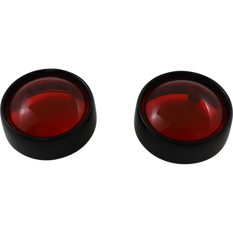 Custom Dynamics Bullet Signal Lenses – Black/Red PB-B-BEZ-BR
