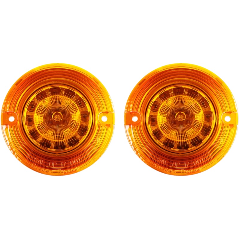 Custom Dynamics Flat Signal Insert – 1156 – Amber PB-A-1156-T