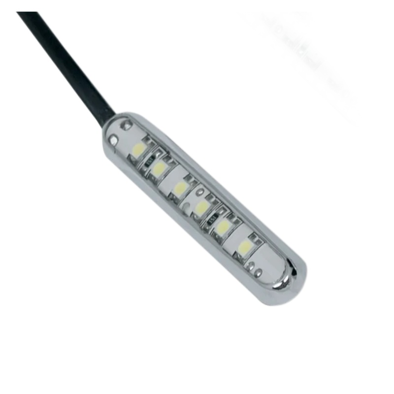 Custom Dynamics Magic Spot – Amber – Chrome MS6AMBERC