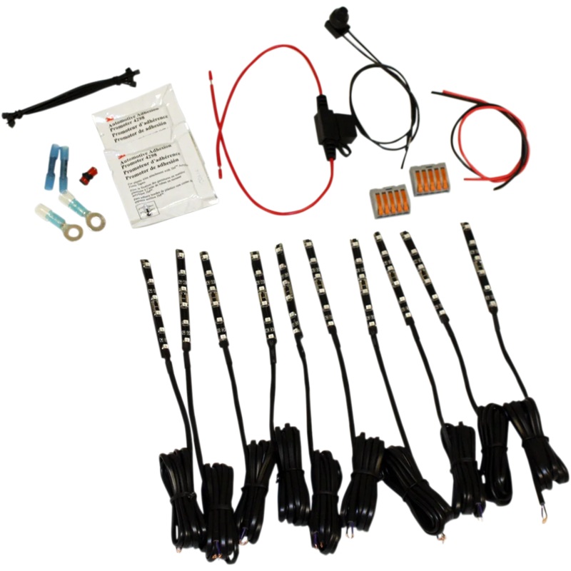 Custom Dynamics Magicflex2 Cruiser LED Engine Kit – Red M2SB1RED