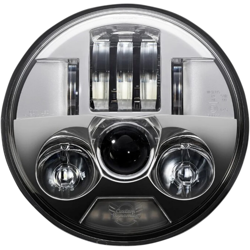 Custom Dynamics ProBEAM LED Headlamp 5.75″ – Chrome PB-575-C