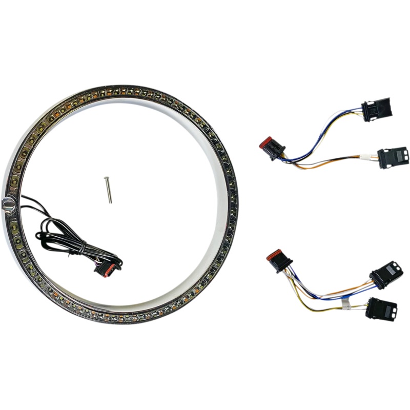 Custom Dynamics Sequential Trim Ring – Chrome PB-7TR-AW-1C