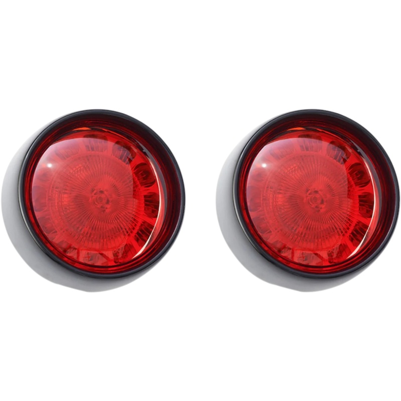 Custom Dynamics Bullet Turn Signal – 1156 – Gloss Black – Red Lens PB-BB-R-1156BR