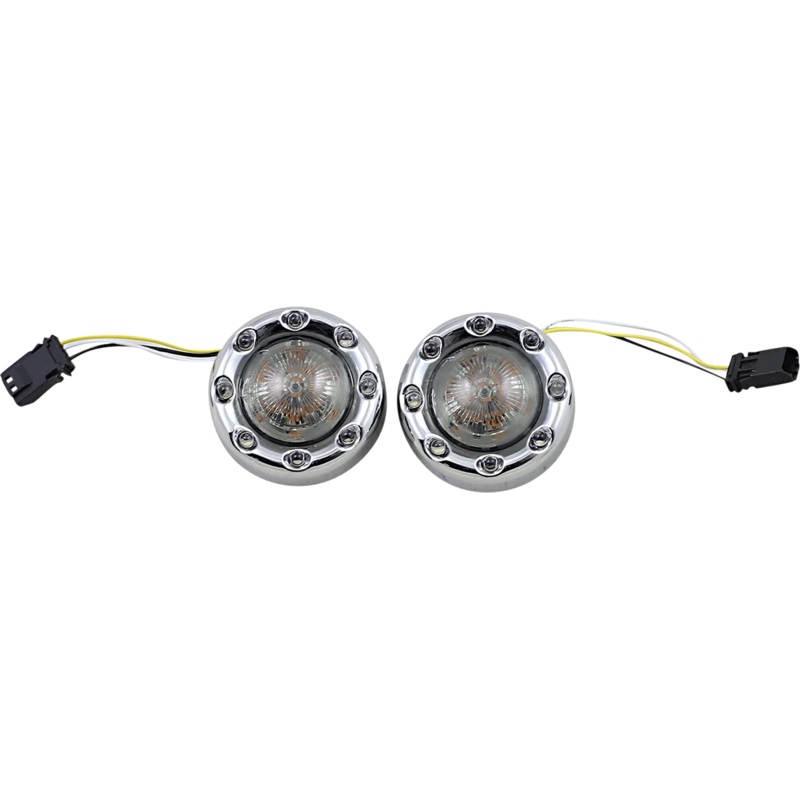 Custom Dynamics Bullet Turn Signal JAE – Chrome – Smoke Lens PB-BR-AW-JAE-CS