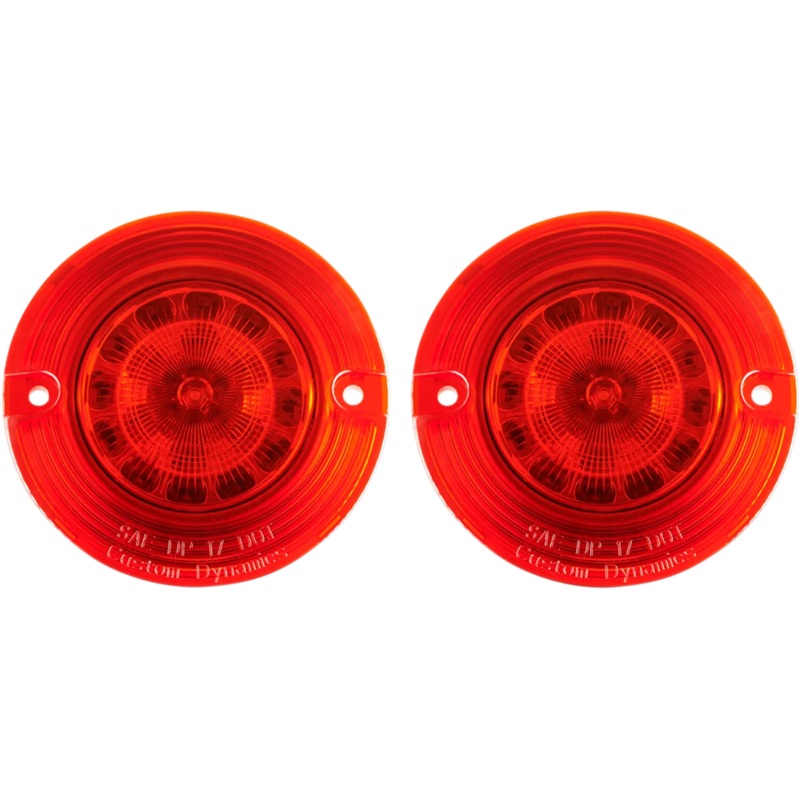 Custom Dynamics Flat Signal Insert – 1157 – Red PB-R-1157-T
